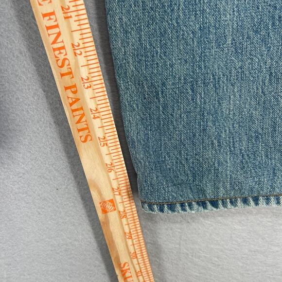 Axels Premium Denim Jeans Mens 33x34 Tag *31x29 Actual Sz Fade Selvedge Vail - Picture 7 of 15